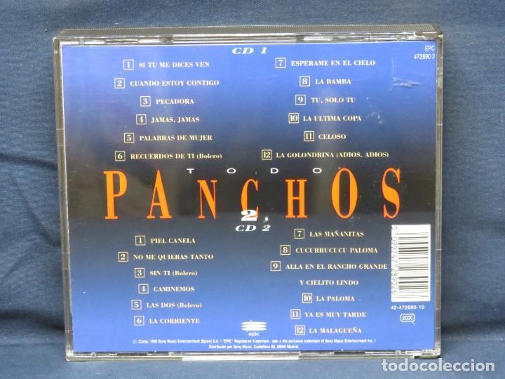 CDs de m&uacute;sica: LOS PANCHOS - TODO PANCHOS 2 - 2 CD - Foto 2