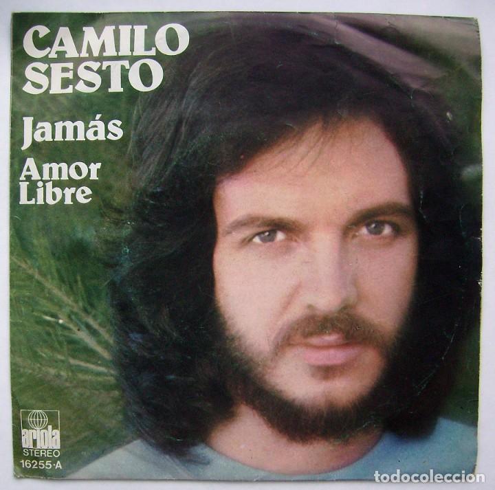 CDs de m&uacute;sica: CAMILO SESTO. JAM&Aacute;S. SINGLE. - Foto 1