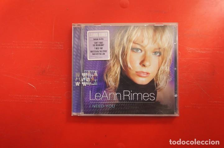 CDs de m&uacute;sica: C D LEANN RIMES &rdquo;NEED YOU &rdquo; - Foto 1