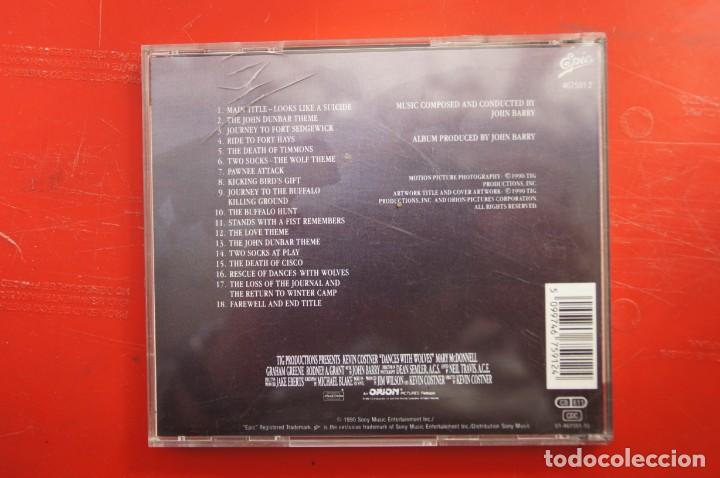 CDs de m&uacute;sica: C D JOHN BARRY &rdquo;DANCES WITH WOLVES &rdquo; - Foto 2