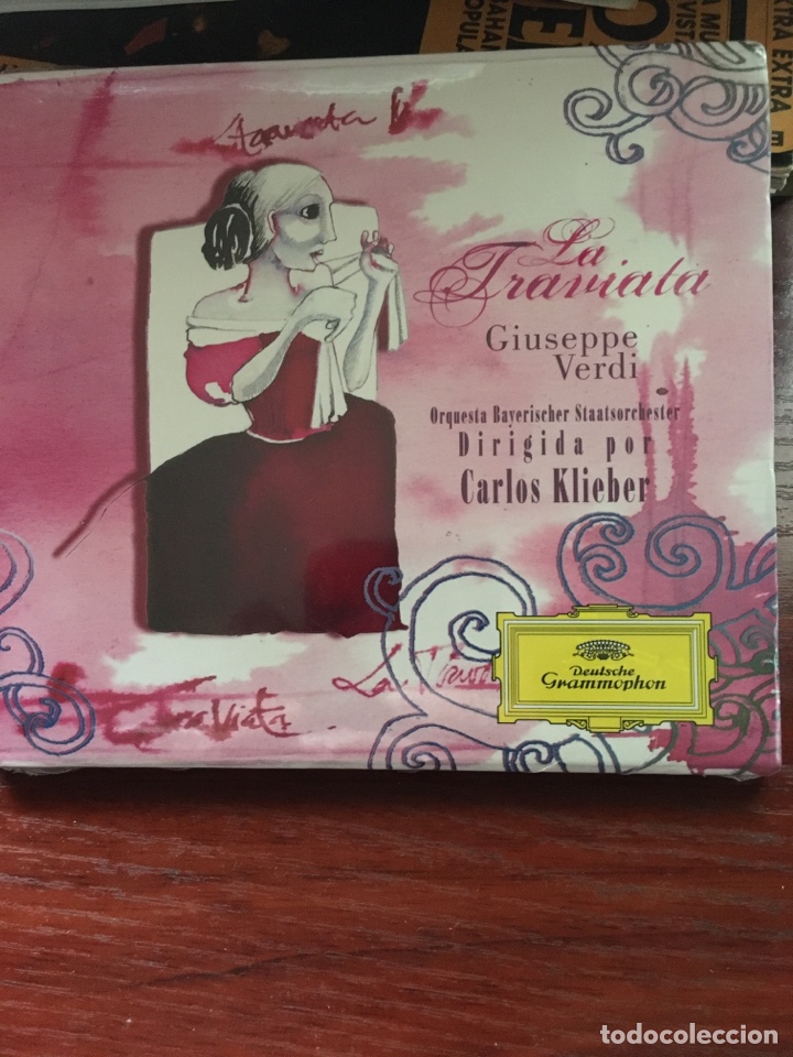 CDs de M&uacute;sica: LA TRAVIATA-VERDI-BAYERISCHER CARLOS KLIEBER PLACIDO DOMINGO-2008-PRECINTADO NUEVO
