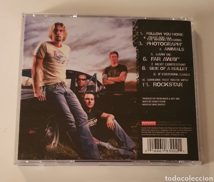 CDs de m&uacute;sica: NICKELBACK / CD / ALL THE RIGHT REASONS - Foto 3