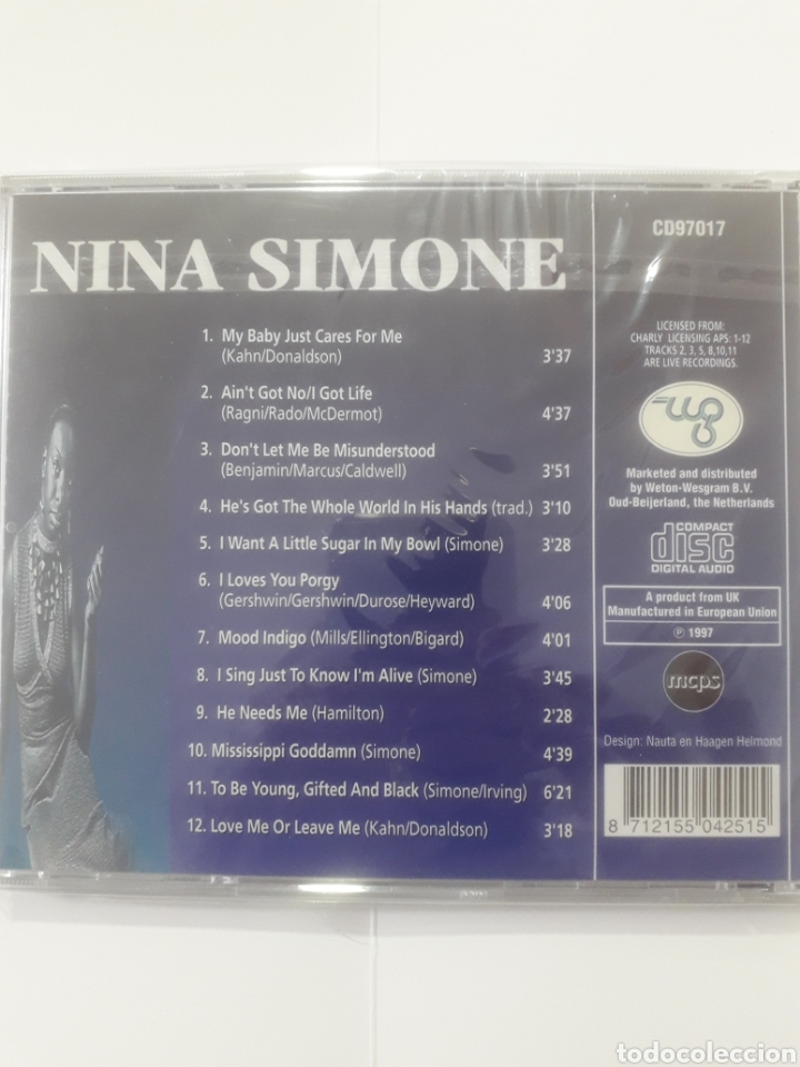 CDs de m&uacute;sica: Nina Simone. - Foto 2