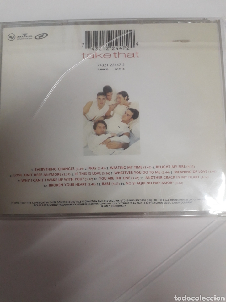CDs de m&uacute;sica: Take That. Everything Changes - Foto 2
