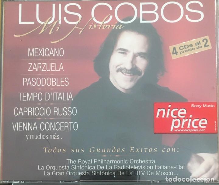 CDs de m&uacute;sica: LUIS COBOS MI HISTORIA 4 CDS - Foto 1