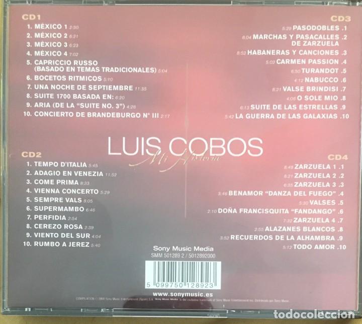 CDs de m&uacute;sica: LUIS COBOS MI HISTORIA 4 CDS - Foto 2