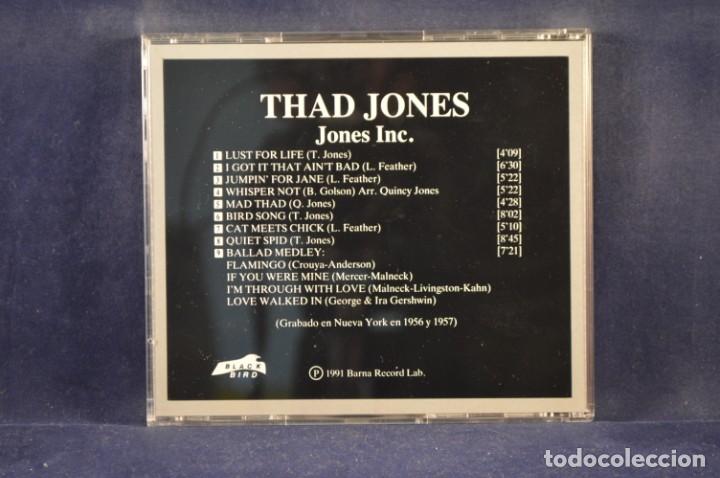CDs de m&uacute;sica: THAD JONES - JONES INC - CD - Foto 2