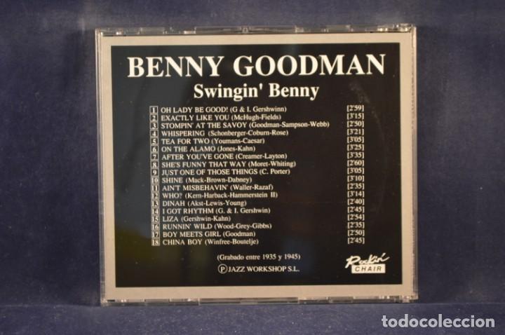 CDs de m&uacute;sica: BENNY GOODMAN - SWINGIN&acute; BENNY - CD - Foto 2
