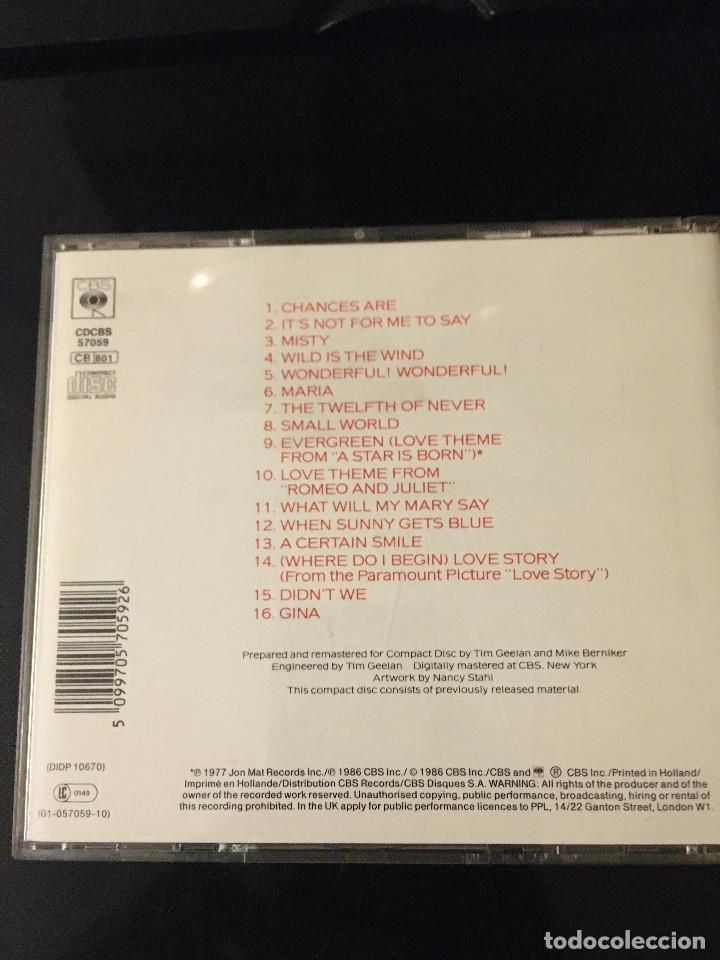 CDs de m&uacute;sica: JOHNNY MATHIS - 16 MOST REQUESTED SONGS - Foto 4