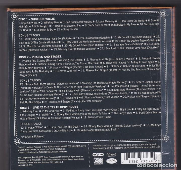 CDs de m&uacute;sica: Willie Nelson - The Complete Atlantic Sessions - 3x CD box set - Foto 2
