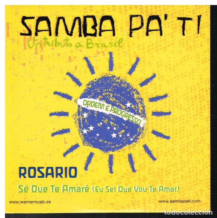 CDs de m&uacute;sica: ROSARIO - S&Eacute; QUE TE AMAR&Eacute; - CD SINGLE 2005 - Foto 1
