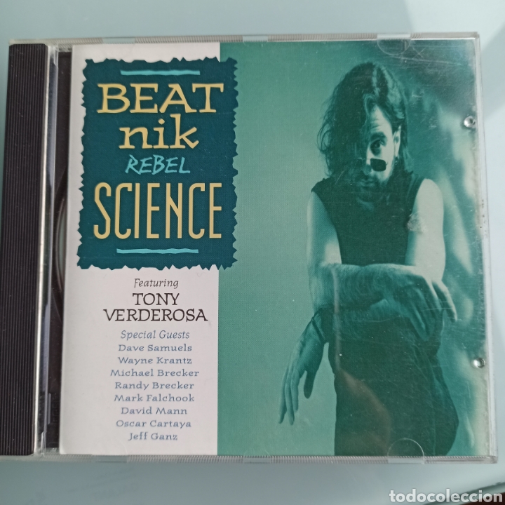 CD de M&uacute;sica: Tony Verderosa &ndash; Beatnik Rebel Science (Cyberjam Recordings Ltd. &ndash; TVD1000, US, 1993)