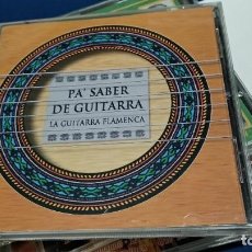 CDs de Música: CD ( PA´SABER DE GUITARRA - GUITARRA FLAMENCA ) 2005 UNIVERSAL - FLAMENCO