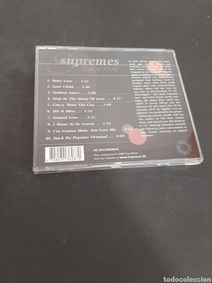 CDs de m&uacute;sica: SCD107 Supremes-CD SEGUNDA MANO - Foto 2