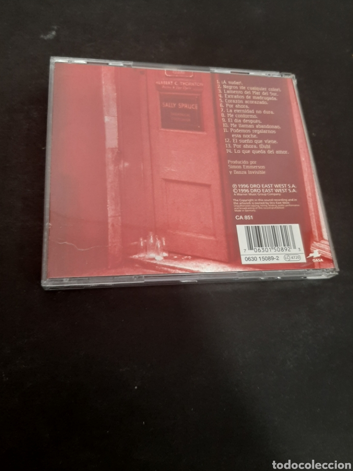 CDs de m&uacute;sica: SCD110 Danza Invisible-CD SEGUNDA MANO - Foto 2