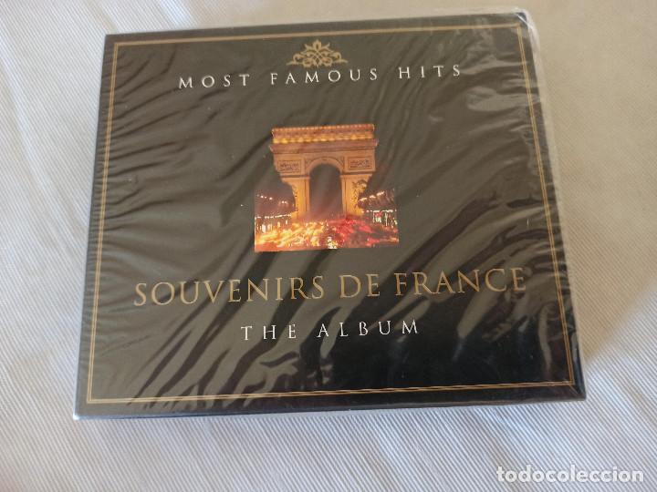 Music CDs: SOUVENIRS DE FRANCE THE ALBUM MOST FAMOUS HITS. NUEVO SIN USO CON SU PRECINTO ORIGINAL 2 CD