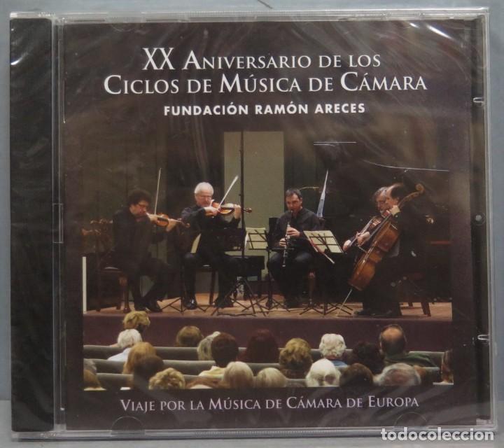 CDs de m&uacute;sica: CD. VIAJE POR LA MUSICA DE CAMARA DE EUROPA. XX ANIV. DE LOS CICLOS DE MUSICA DE CAMARA. PRECINTADO
