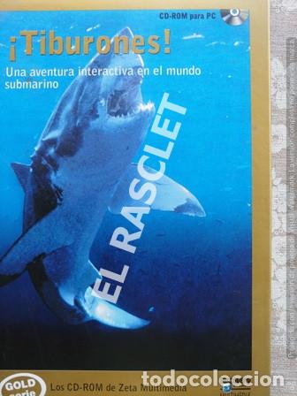CDs de m&uacute;sica: CD - ROM PARA PC - TIBURONES - - Foto 1
