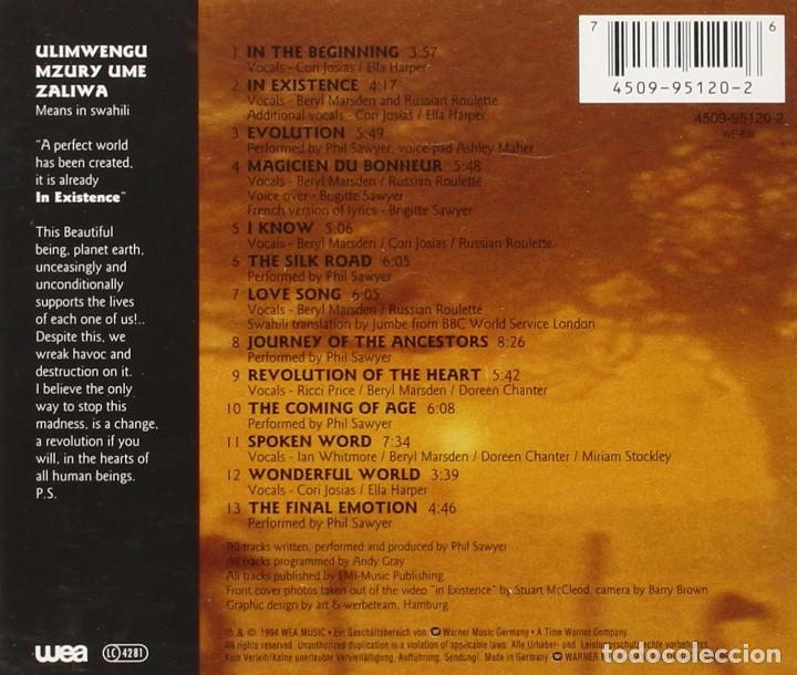 CDs de m&uacute;sica: Beautiful World - In Existence - CD - Foto 2