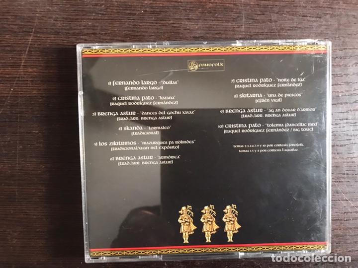 CDs de m&uacute;sica: Naciones celtas de 100 Pipers - Foto 2