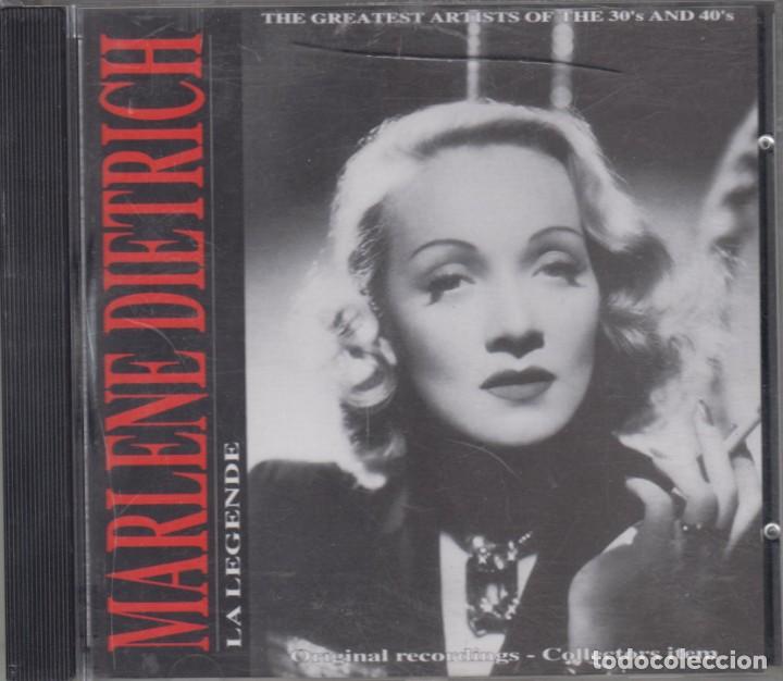 CDs de m&uacute;sica: Marlene Dietrich cd La Legende 1993 - Foto 1