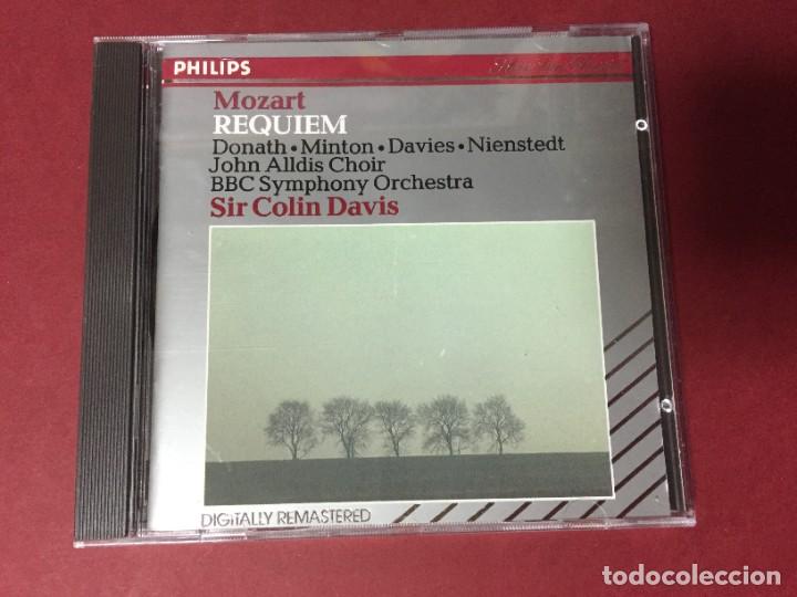 CDs de m&uacute;sica: CD MOZART REQUIEM SIR COLIN DAVIS - Foto 1