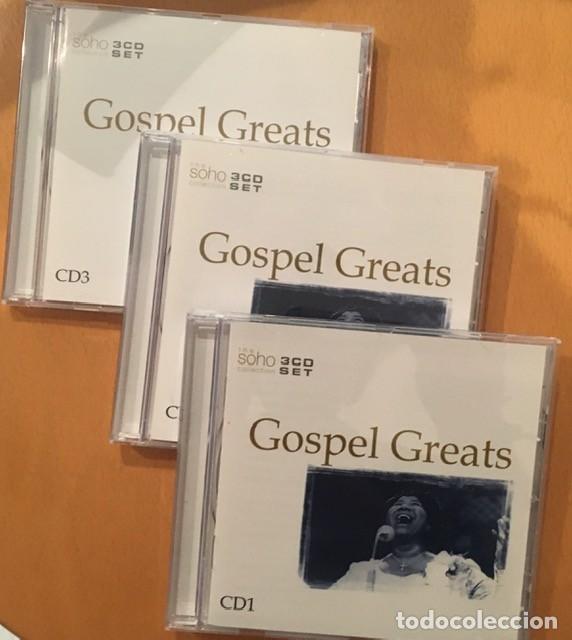 CDs de m&uacute;sica: GOSPEL GREATS - 3 CDS - Foto 3