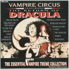 CDs de Música: VAMPIRE CIRCUS: THE RETURN OF DRACULA / FRIED, FIEDEL, MAY, HOLDRIDGE, MCKENZIE... CD BSO. Lote 289921268