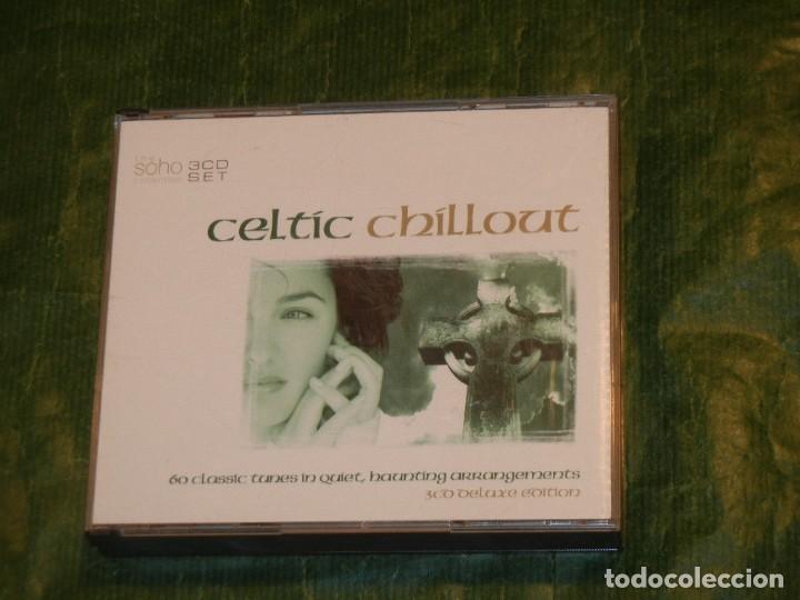 CDs de m&uacute;sica: CELTIC CHILLOUT - THE SOHO COLLECTION - 3 CD - 2004 - Foto 1