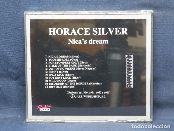 CDs de m&uacute;sica: HORACE SILVER - NICA&acute;S DREAM - CD - Foto 2