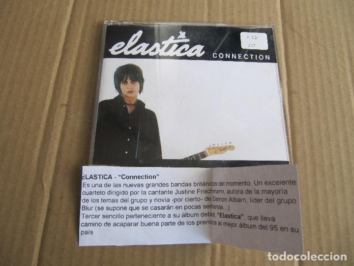 CDs de m&uacute;sica: ELASTICA CONNECTION CD SINGLE CADENA 100 - Foto 1