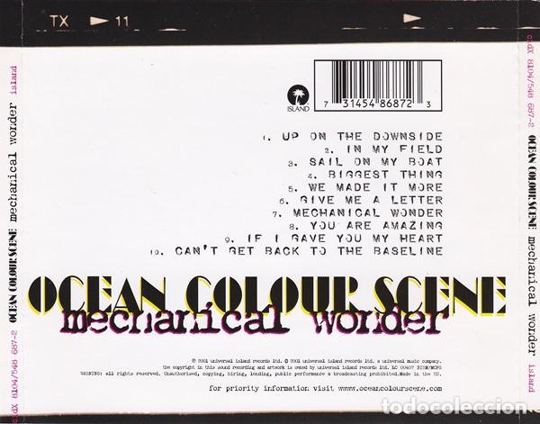 CDs de m&uacute;sica: Ocean Colour Scene - Mechanical Wonder - Foto 2