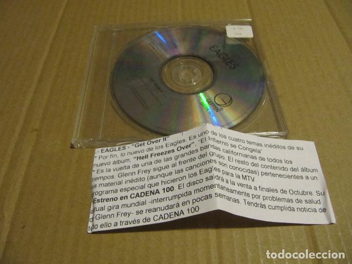 CDs de m&uacute;sica: EAGLES GET OVER IT CD-SINGLE PROMO CADENA 100 - Foto 1