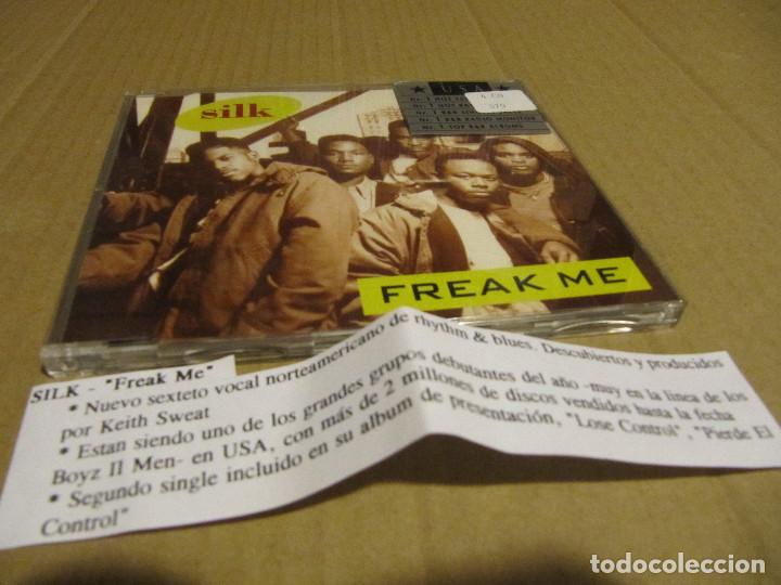 CDs de m&uacute;sica: SILK - FREAK ME CD CADENA 100 - Foto 1