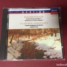 CDs de Música: CD DECCA RACHMANINOV PIANO CONCERTO Nº 2