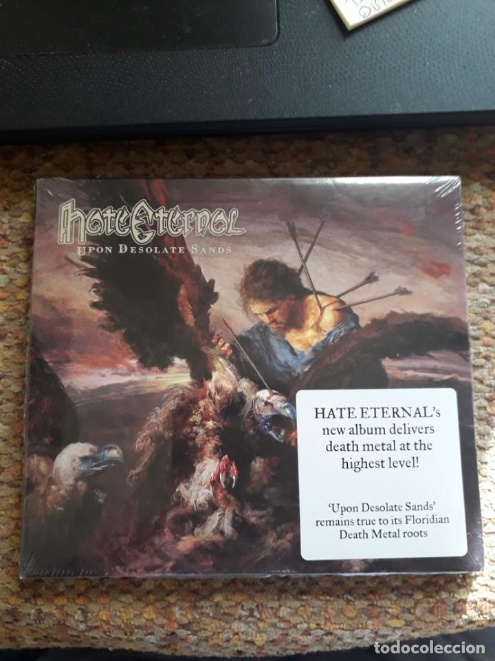 CDs de m&uacute;sica: Hate Eternal , Upon Desolate Sands , CD 2018 digipack, nuevo precintado - Foto 1