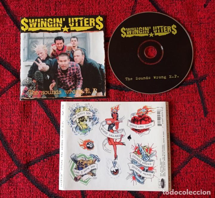 CDs de m&uacute;sica: SWINGIN' UTTERS ** The Sounds Wrong E.P. ** EP CD ORIGINAL 1999 USA