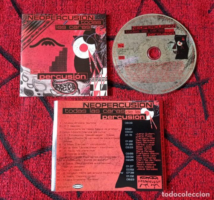 CDs de m&uacute;sica: NEOPERCUSION ** Todas las caras de la percusion ** CD ORIGINAL 1999 JAZZ LATINO