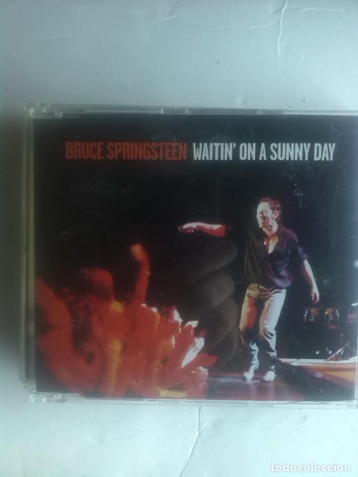 CDs de m&uacute;sica: BRUCE SPRINGSTEEN - WAITIN ON A SUNNY DAY Y 3 LIVE VERSION CD SINGLE - Foto 1