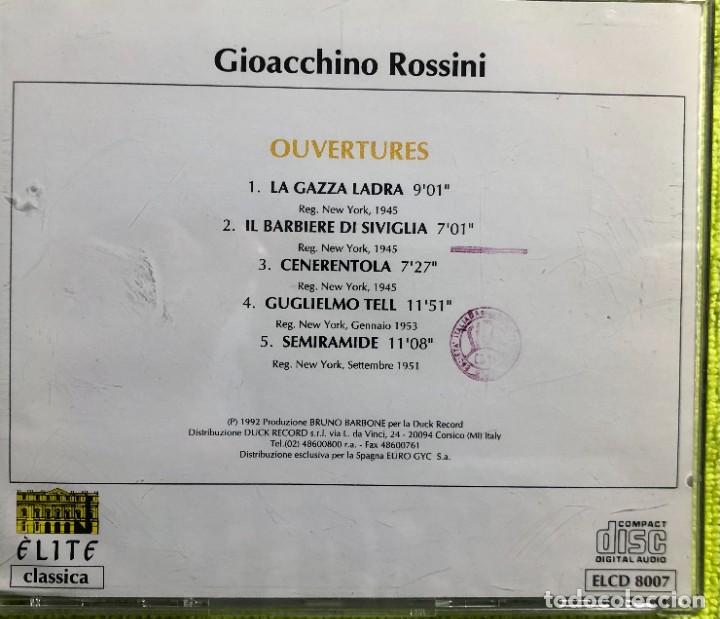 CDs de m&uacute;sica: Gioacchino Rossini - Oberturas - Foto 2