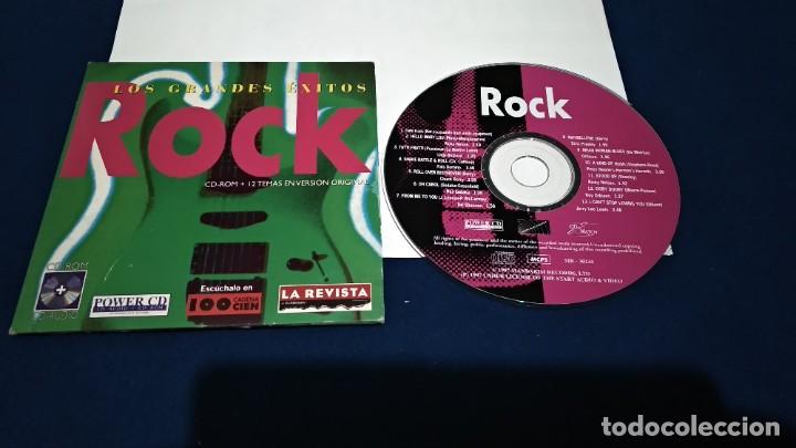 Music CDs: CD ( LOS GRNDES EXITOS DEL ROCK 1&ordf; ) 1997 DE LA REVISTA EL MUNDO 13 CANCIONES