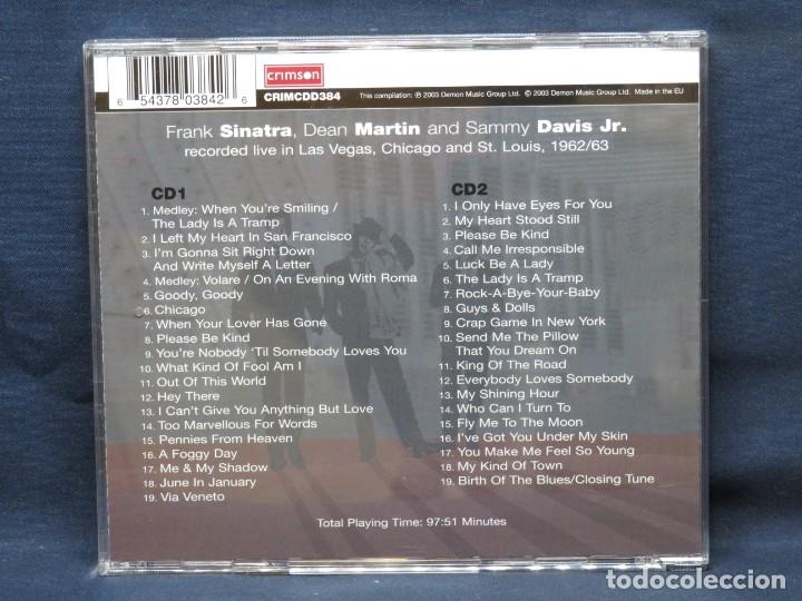 CDs de m&uacute;sica: THE RAT PACK - LIVE & COOL - 2 CD - Foto 2