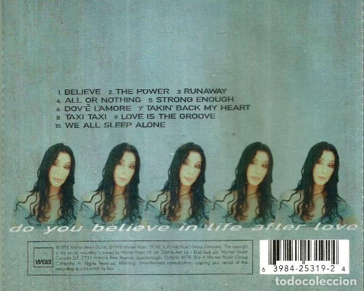 CDs de m&uacute;sica: �R2847 - CHER. BELIEVE. CD. - Foto 2