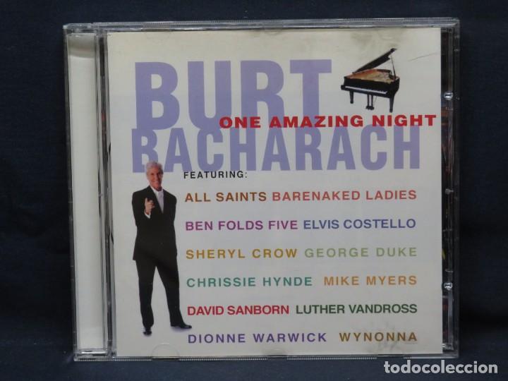 CDs de m&uacute;sica: BURT BACHARACH - ONE AMAZING NIGHT - CD - Foto 1