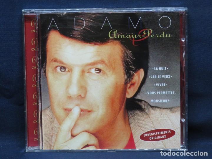 CDs de m&uacute;sica: ADAMO - AMOUR PERDU - CD - Foto 1