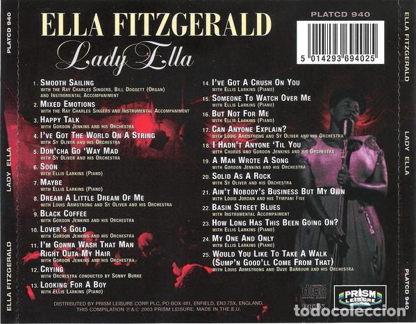 CDs de m&uacute;sica: Ella Fitzgerald - Lady Ella - CD - Foto 2