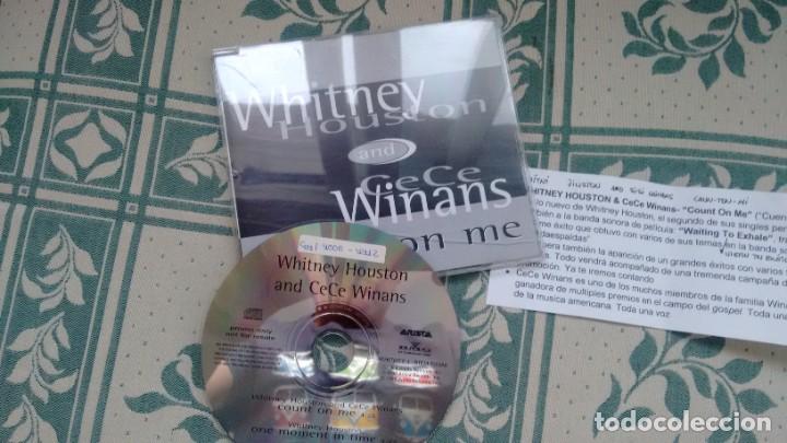 CDs de m&uacute;sica: CD-SINGLE ( PROMOCION) DE WHITNEY HOUSTON - Foto 1