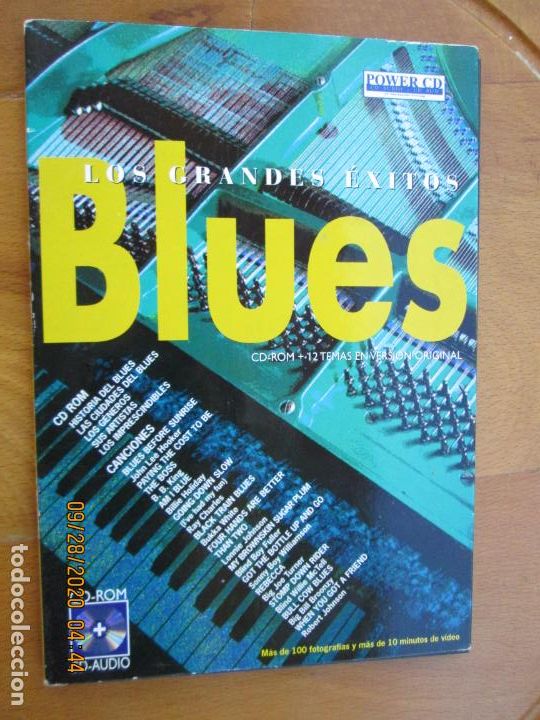 CDs de m&uacute;sica: BLUES LOS GRANDES EXITOS CD-ROM + 12 TEMAS EN VERSION ORIGINAL - Foto 1