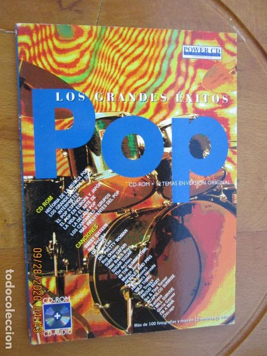CDs de M&uacute;sica: POP , LOS GRANDES EXITOS , CD-ROM + 12 TEMAS EN VERSION ORIGINAL