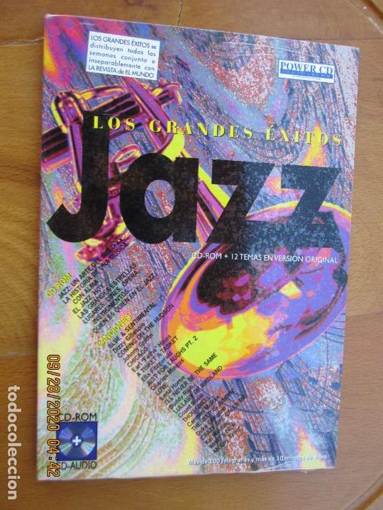 CDs de m&uacute;sica: JAZZ , LOS GRANDES EXITOS , CD-ROM + 12 TEMAS EN VERSION ORIGINAL PRECINTADO - Foto 1